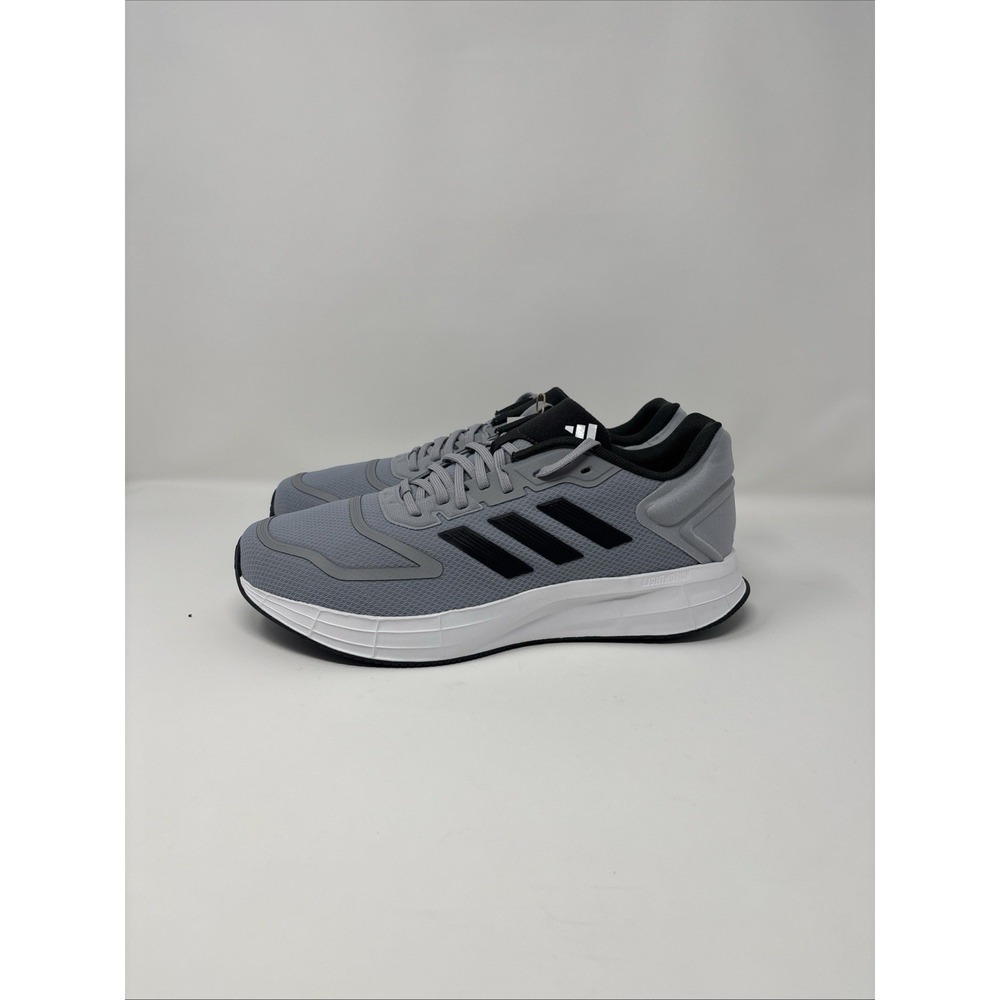 Adidas Duramo 10 Men's Running Shoes US 9.5 Gray/Black/White Breathable HP2381
